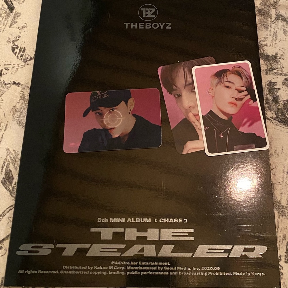 The boyz kpop album with all inclusions